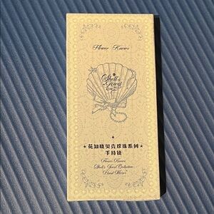 Flower Knows Shells Jewel collection Hand Mirror